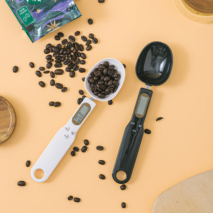 Digital measuring spoon scale for food and kitchen ingredients